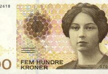 Kronekursen synker når den skal stige 500 norske kroner